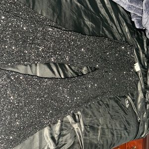 Sequined flared pants, super high rise. Never worn before. Tags still on.